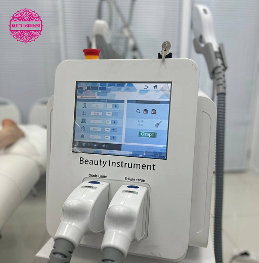 Купить Гибридный лазер (808+Elos) "Beauty instrument Hybrid Prof" с манипулой нового поколения по цене 