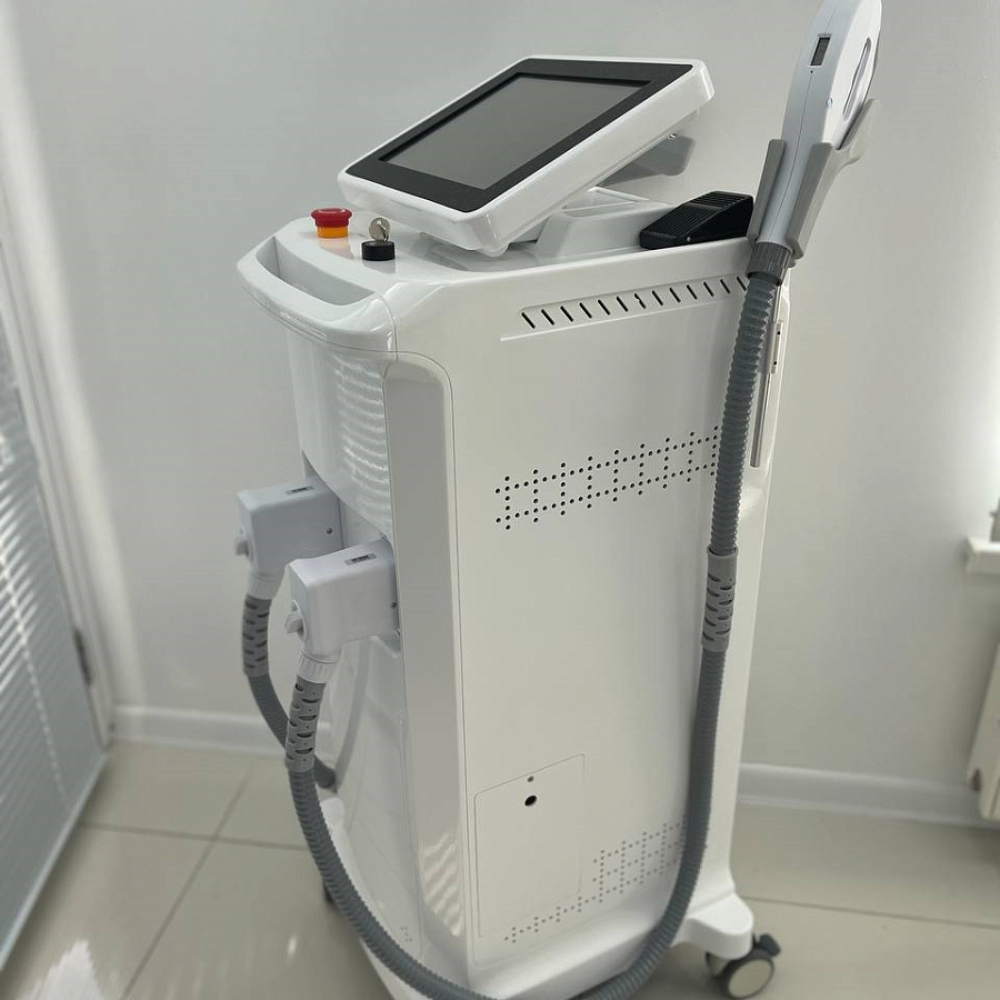 Гибридный лазер (755/808/1064 + Elos) "Beauty instrument Hybrid Prof" (напольный)